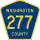 County Road 277 marker