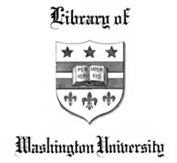 The Washington University crest at the entrance to Francis Field