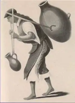 Claudio Linati, Mexican Water carrier