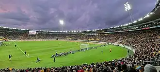 Wrexham playing away to Wellington Phoenix as part of the Wrexham Down Under preseason tour.