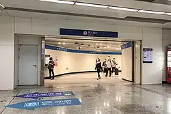 Line 10 west interchange interface