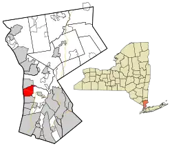 Location of Tarrytown, New York
