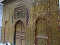 The western doors to the mausoleum, behind which is a vestibule that gives direct access to the mausoleum