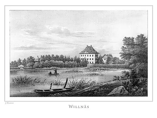 Illustration in Finland framstäldt i teckningar edited by Zacharias Topelius and published 1845-1852.