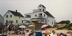 Withrows on the Beach guest house in 1988