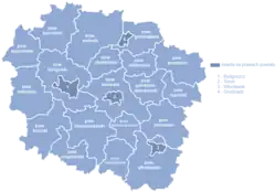 Division into counties