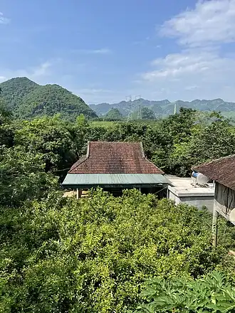 Hổ hamlet ("tiger") of Yên Nghiệp commune in 2022.