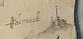 One of names on maps (18th century)