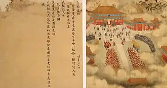 Ceremony in front of the Hall of Supreme Harmony during Wanli's era ,1570