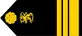Shoulder strap of Senior Lieutenant of the Finnish Navy