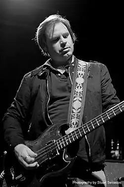 Kent with You Am I in 2010