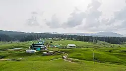 View of Yusmarg in Budgam district (J&K)