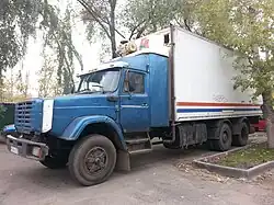 ZIL-133G40 with the more modern cab design in Moscow