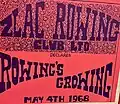 ZLAC Rowing Club, "Rowing's Growing" (1968), an early effort to promote women's competitive rowing and a San Diego regatta
