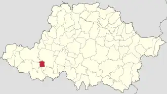 Location in Arad County
