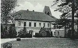 Castle in Zimne Kąty (c. 1925)