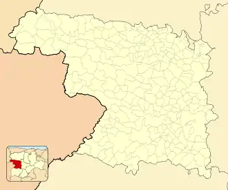 Divisiones Regionales de Fútbol in Castile and León is located in Province of Zamora