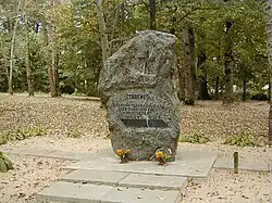 Memorial for the victims of the Red Terror in Zebrene