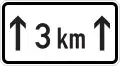 For 3 km