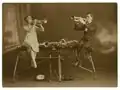 Grace Funston and Roy Brinsden performing in Pat Hanna's Diggers, Theatre Royal, Brisbane, 1926