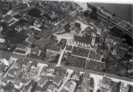 Aerial view by Walter Mittelholzer (between 1918 and 1937)
