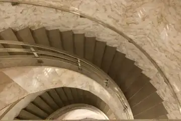 Stairs from above