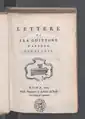 Lettere di Fra Guittone d'Arezzo, 1745 edition